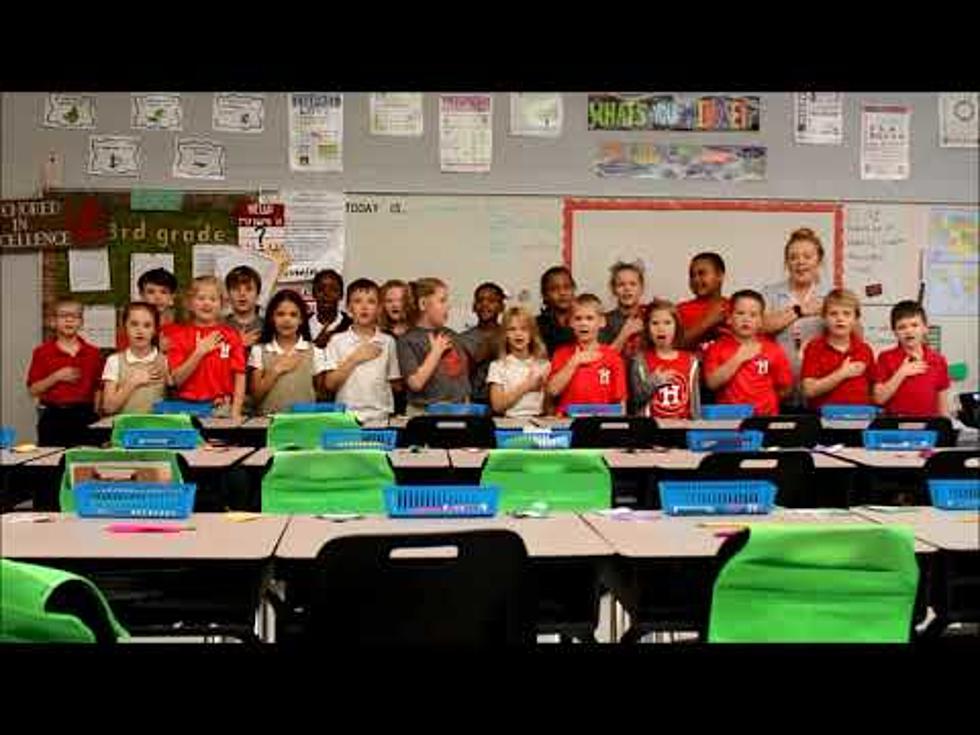 Watch Ms. Smelley’s 3rd Grade at Haughton Reciting Pledge