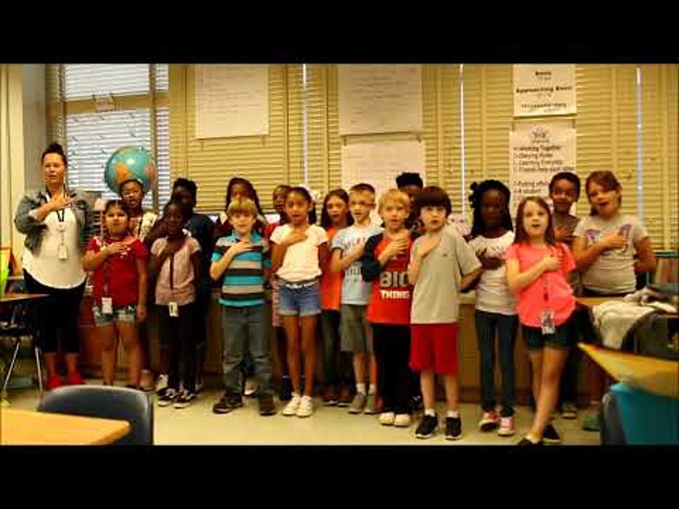 Video of Ms. Stone’s 3rd Grade at North Caddo Reciting Pledge
