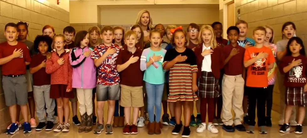 Video of Mrs. Tyree’s 3rd Grade at Kingston Reciting Pledge