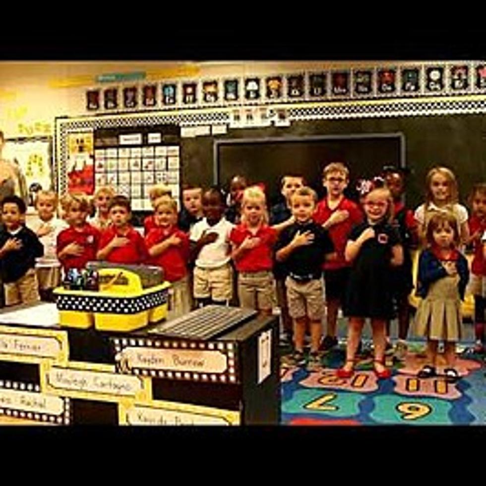 Mrs. Northcutt&#8217;s Kindergarten at N. Desoto Is Kiss Class of the Day [VIDEO]