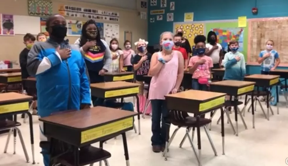 See Mrs. Stevenson&#8217;s 3rd Grade at Blanchard Reciting Pledge [VIDEO]