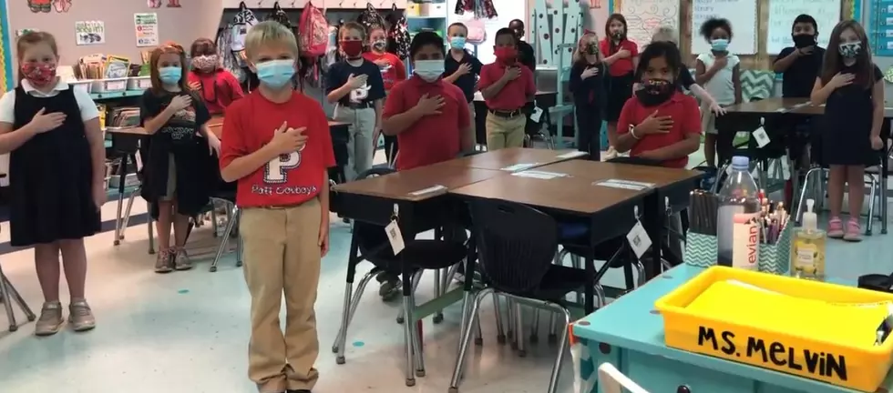 Watch Ms. Melvin&#8217;s 2nd Grade at Platt Lead us in Pledge [VIDEO]