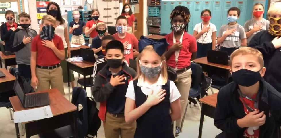 See Mrs. Barmore&#8217;s 5th Grade at Princeton Lead us in Pledge [VIDEO]