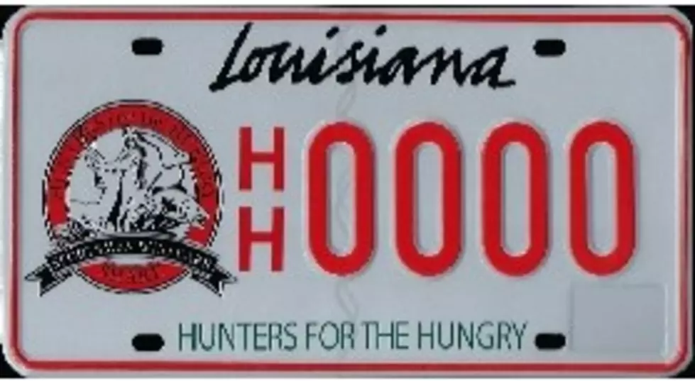 Get Your &#8216;Hunters For The Hungry&#8217; Specialty Louisiana License Plate