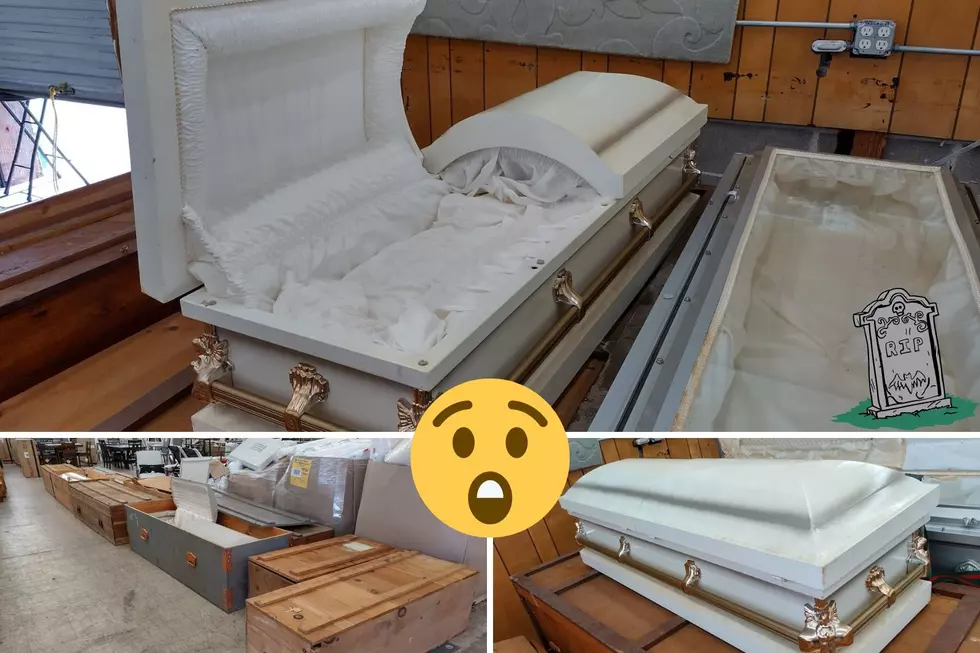This Is Weird: Store Selling Salvaged Caskets & Crypts