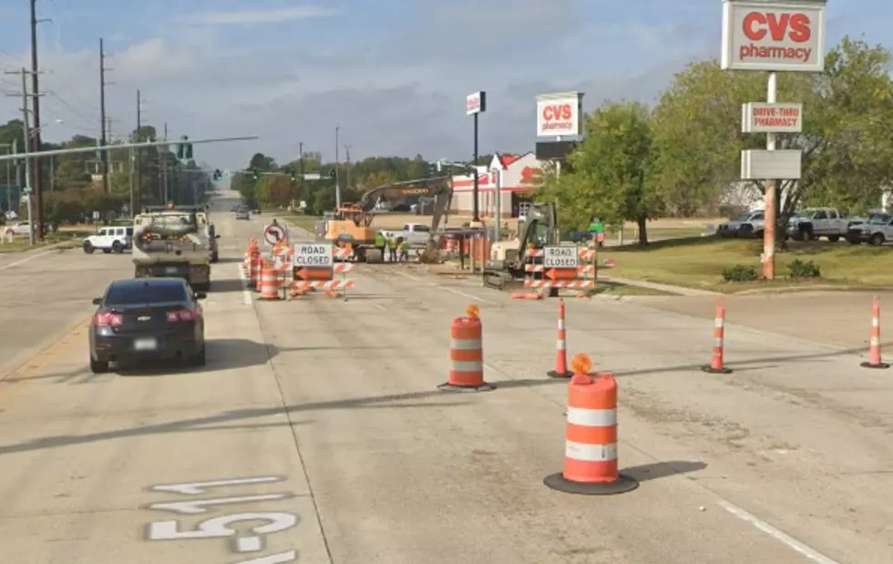 Broken Sewer Reason for Partial Closure of Shreveport Intersection