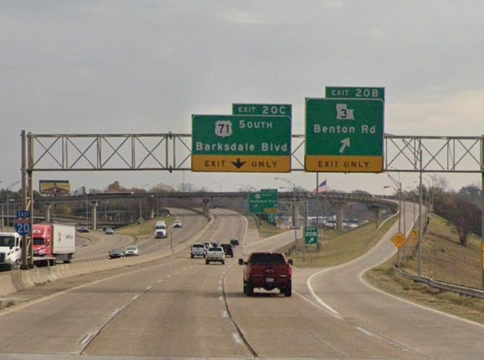 I-20 Lane Closures In Bossier Scheduled To Begin Tomorrow