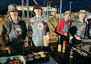 Haughton High Boys Help Out By Cooking Breakfast At School