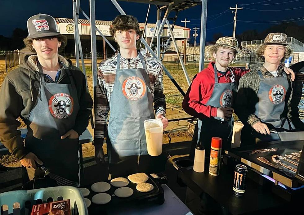 Haughton High Boys Help Out By Cooking Breakfast At School