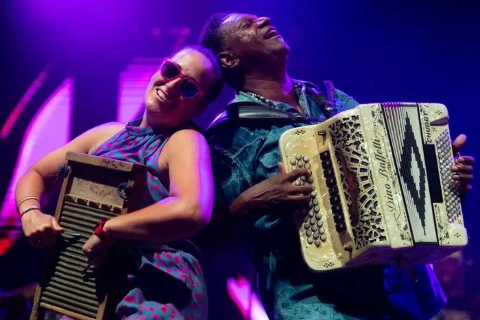 Grammy Winner Chubby Carrier Performing Free Zydeco in Shreveport