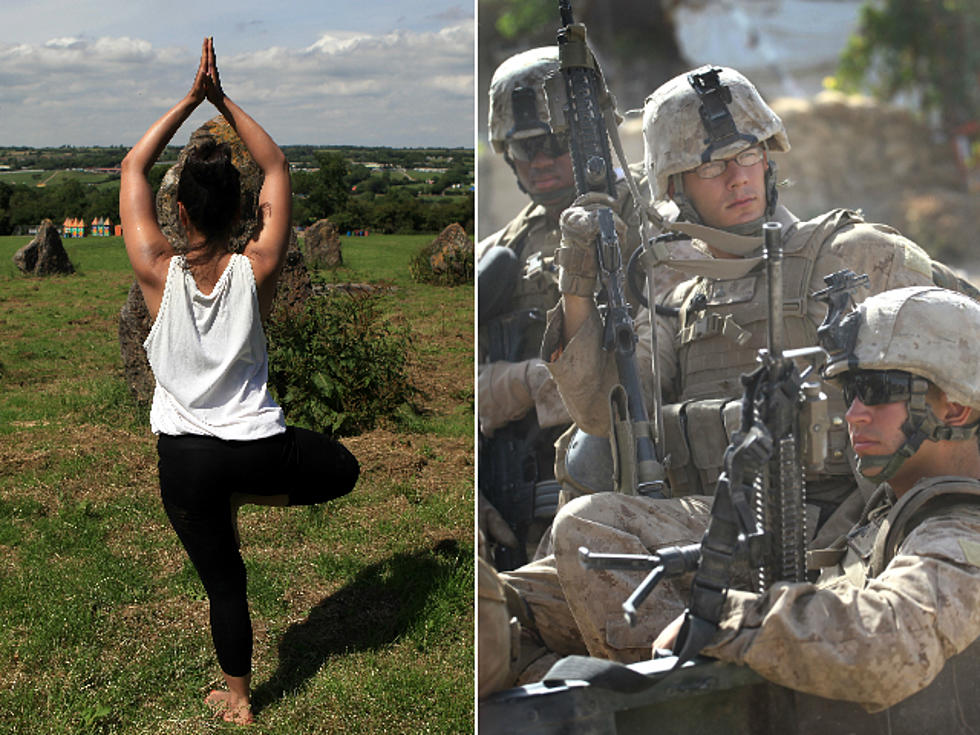 What Is Yoga Helping US Military Soldiers Fight Against?