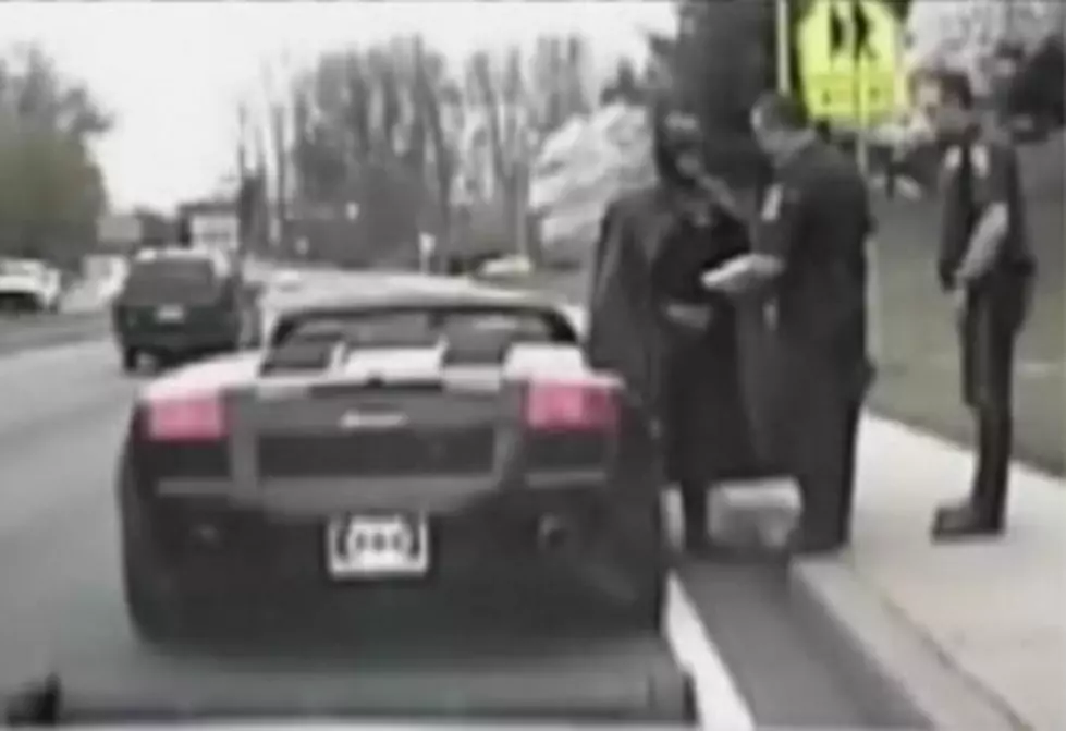 Real-Life Batman Pulled Over by Cops [VIDEO]