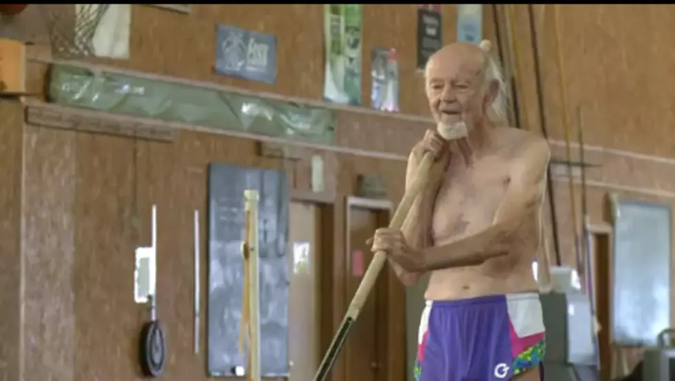 90-Year-Old Pole Vaulter William Bell Still Has It [VIDEO]