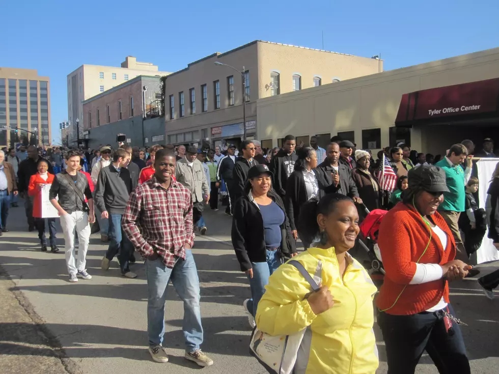 Tylerites Observe MLK Holiday with Annual March [PHOTOS]