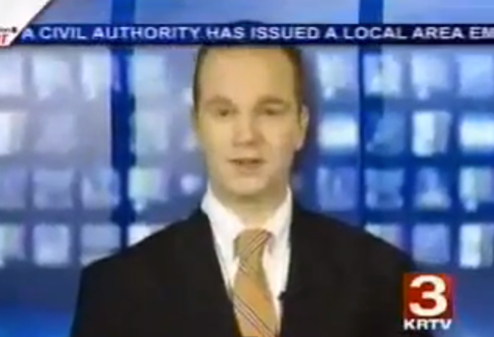 Zombie Alert Interrupts TV Broadcast [VIDEO]