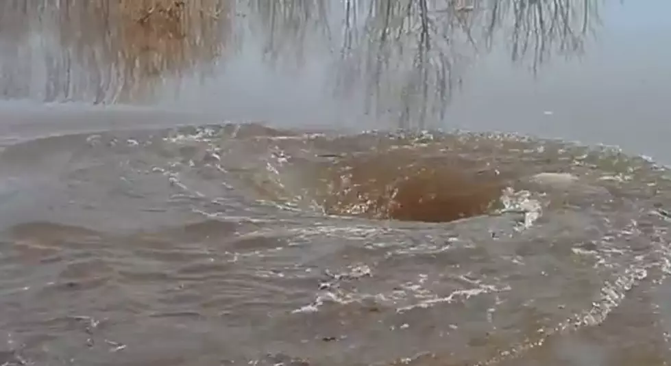 Mysterious Whirpool Swallows Up Everything That Comes Near It [VIDEO]