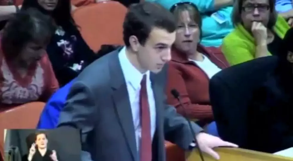 Courageous Student Fights For His Teachers and the Education System [VIDEO]