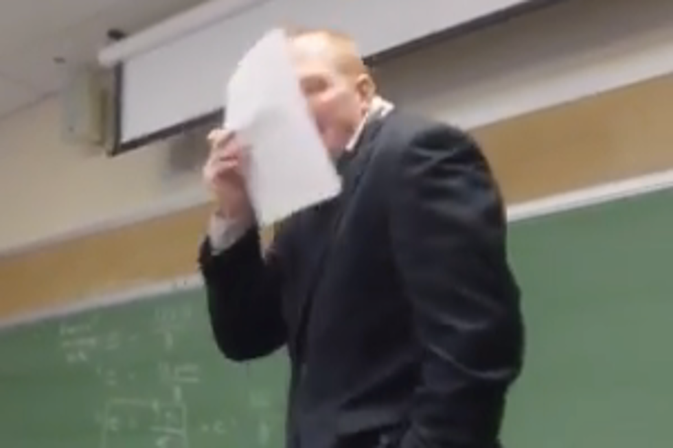 Students Trick Professor in Best April Fool’s Joke Ever [VIDEO]