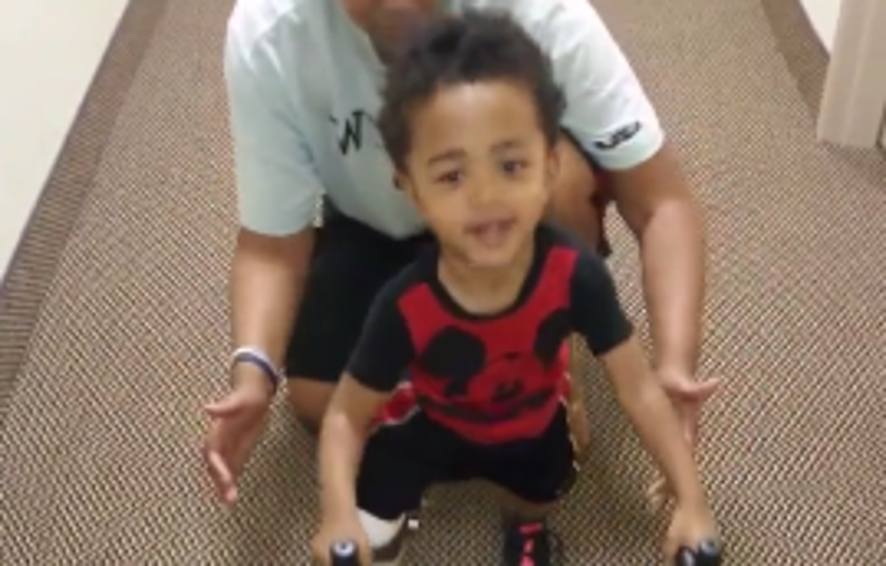 2-Year-Old Amputee Walks for the First Time in Heartwarming Video