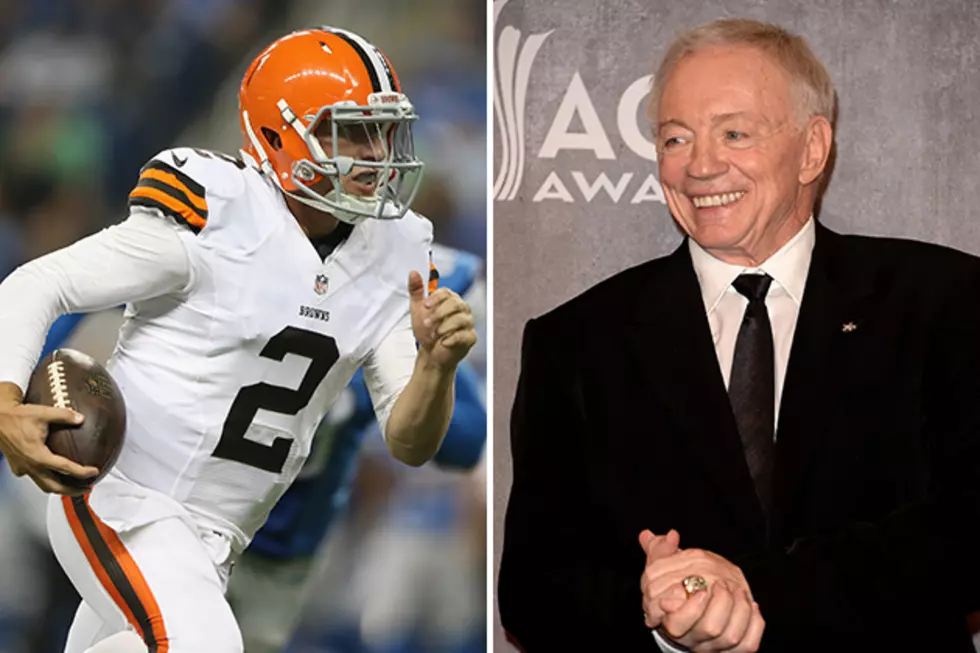 Book Claims Jerry Jones Was Physically Stopped By Son from Drafting Johnny Manziel