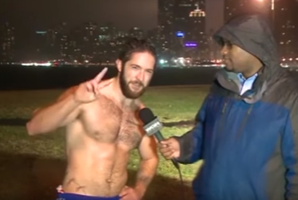 Shirtless Jogger Interviewed on WGN-TV [Watch]