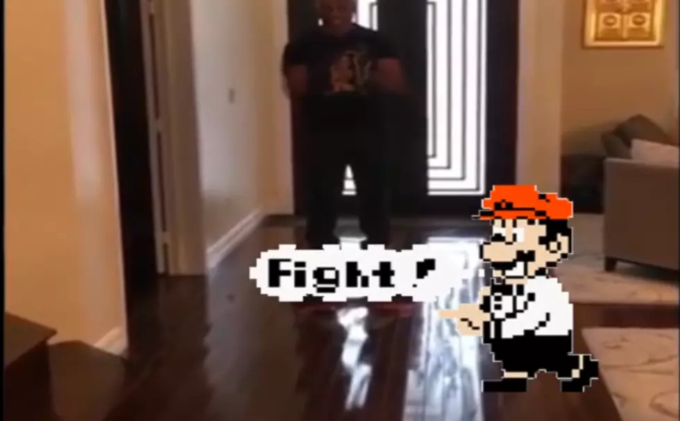 Mike Tyson Falls Off Hoverboard &#8216;Punch Out&#8217; Edition [Watch]