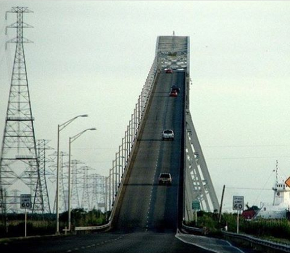 One of the Scariest and Tallest Bridges in Texas Has a Not-So-Scary Name