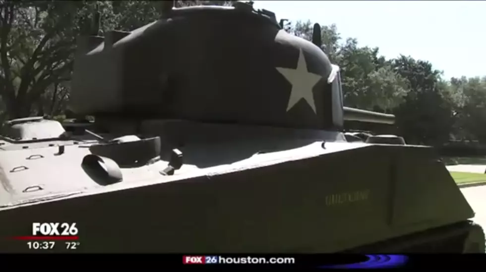 Houston Lawyer Ruffling Some Feathers with WWII Tank