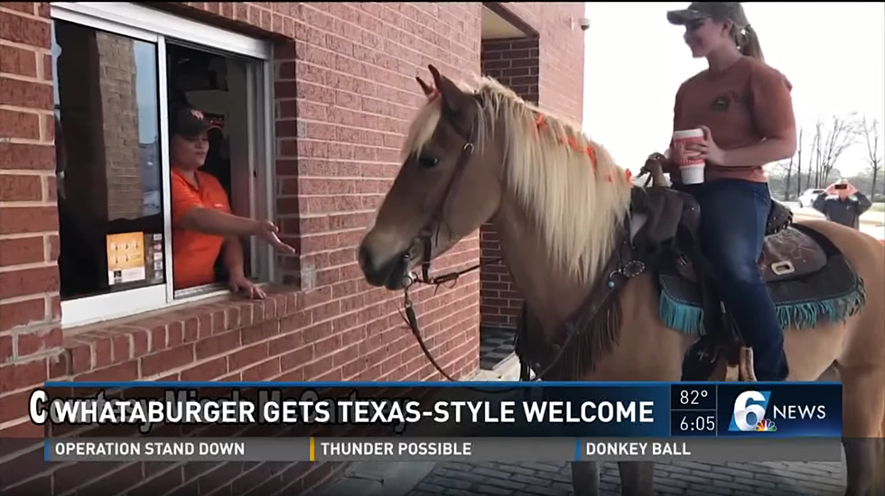 What's More Texan Than Ordering Whataburger on Horseback? 