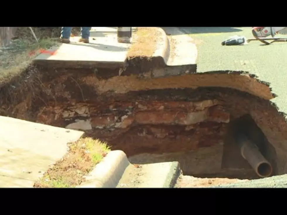 Cave Collapse Opens Up 22-Foot-Deep Sinkhole West of Round Rock