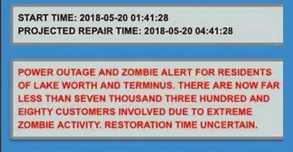 Florida Power Outage Caused by "Zombies"