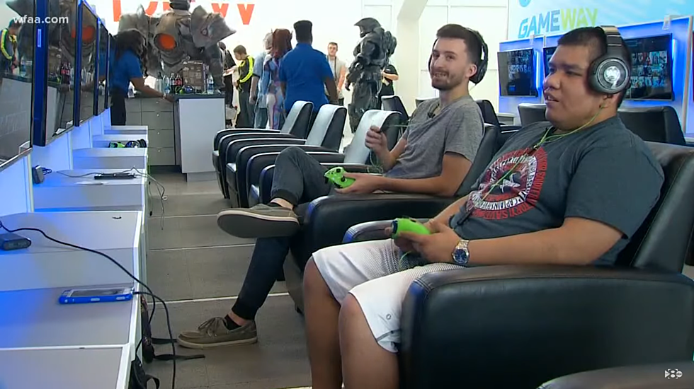Flight Delayed at DFW Airport? Relax and Play XBox One.