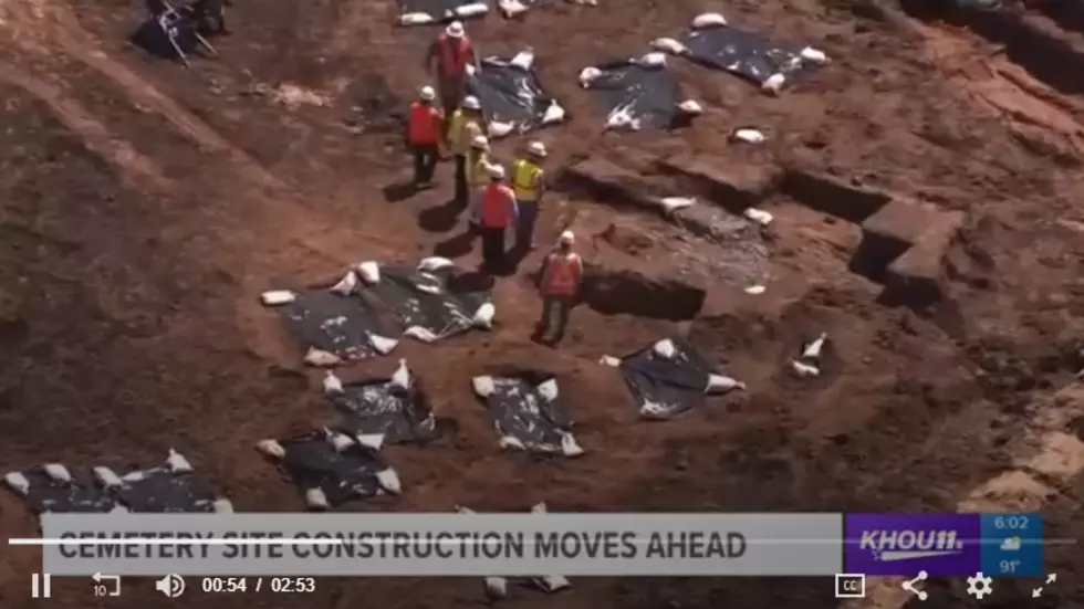 Construction Continues As Mass Gravesite Unearthed in Texas