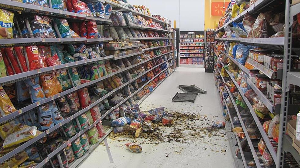 Someone Set Fire to Bags of Chips at Lufkin Walmart