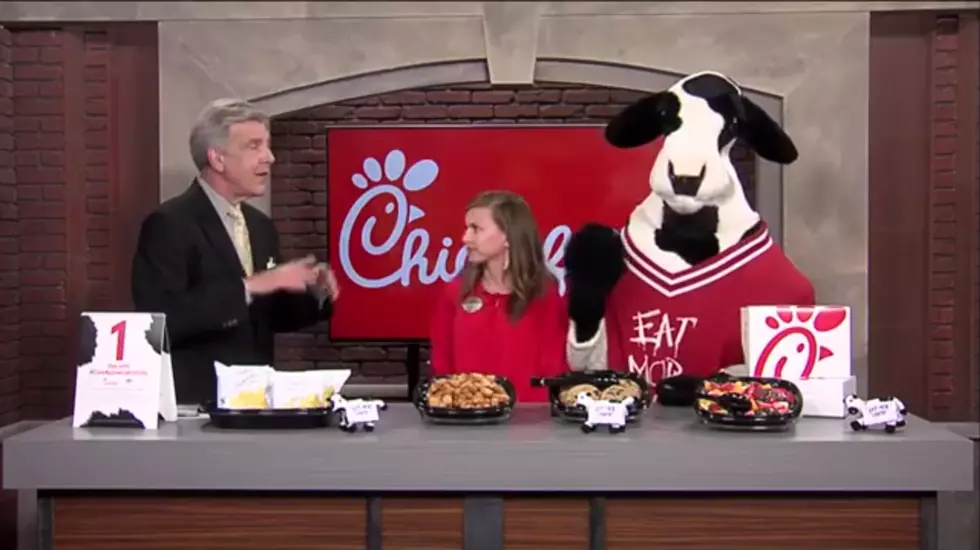 Tuesday, July 9, is Cow Appreciation Day at Chick-Fil-A
