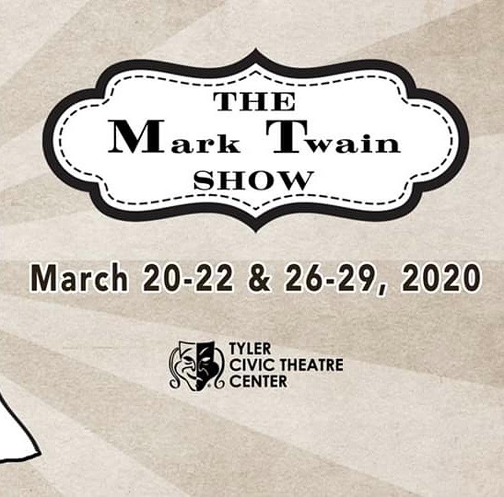 Open Auditions For ‘The Mark Twain Show’ January 27 & 28 In Tyler