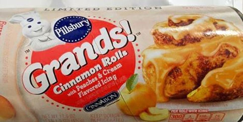 So Long Diet! Grands Releases Cinnamon Rolls With Peaches & Cream-Flavored Icing