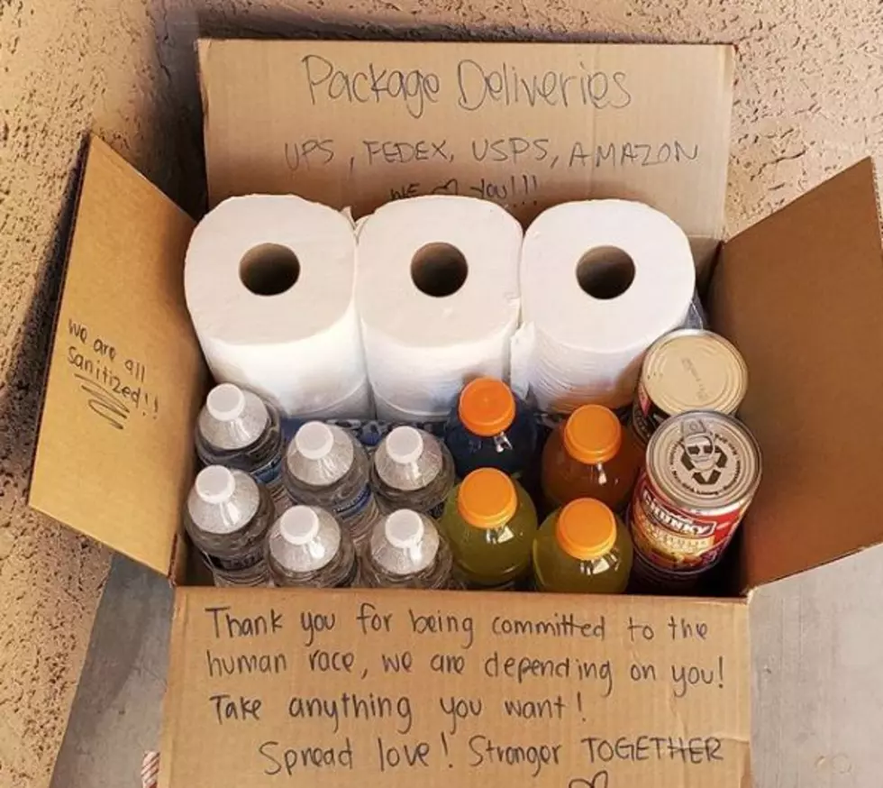 FedEx Worker Touched By Care Package Left On Porch For Delivery Workers