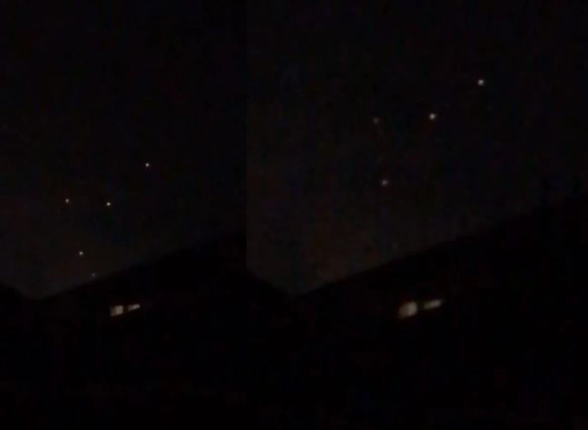 What The...Check Out These Mysterious Lights Seen In Texas Sky