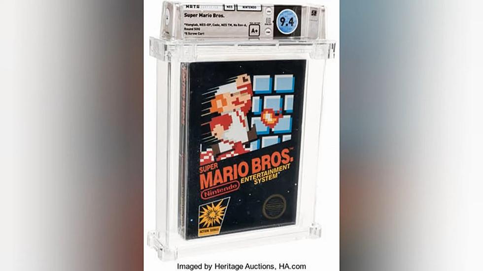 Super Mario Bros. NES Game Sells for $114,000