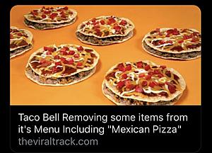 No Taco Bell, Not The Mexican Pizza! (And Other Cuts To The Menu)