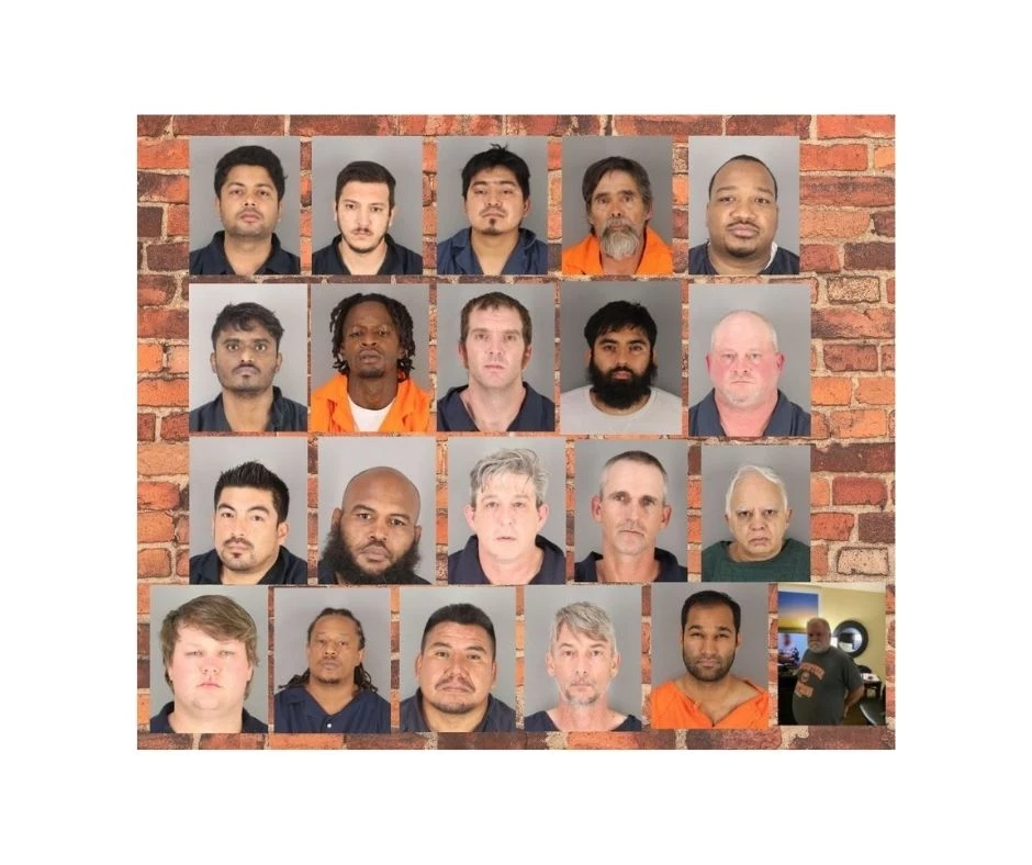 21 Men From Texas Louisiana Arrested During Trafficking Bust