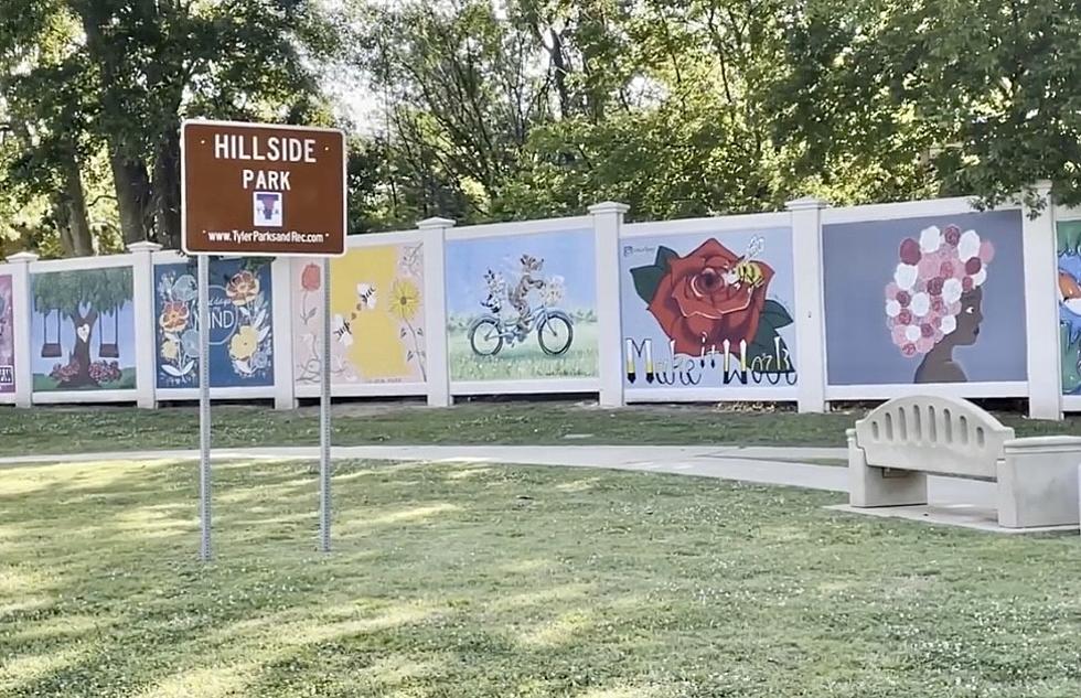 [WATCH] Have You Seen the Beautiful New Art Wall at Tyler’s Hillside Park?