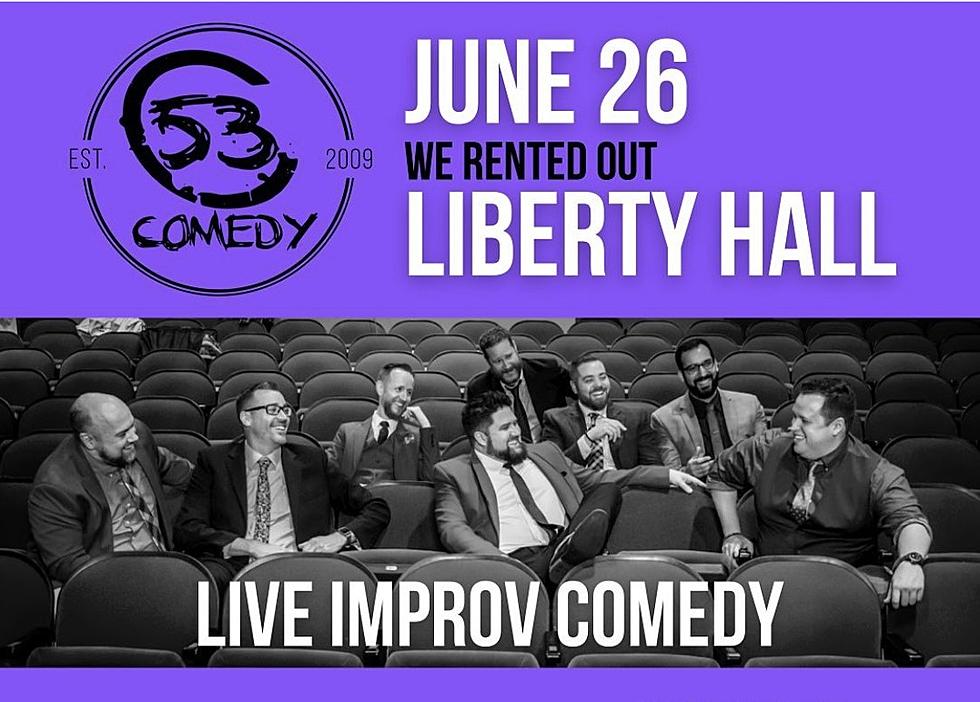 Ready for an Evening of Hilarity? Card 53 Comedy at Liberty Hall in Tyler June 26!