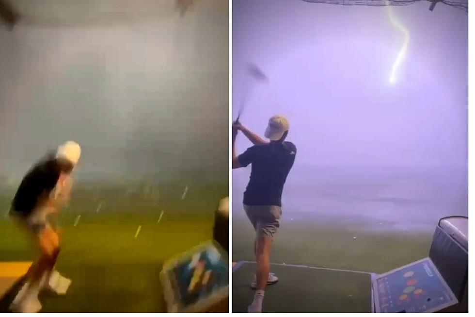 WATCH: Texas Teen’s Golf Ball is Unbelievably Struck in Midair by Lightning