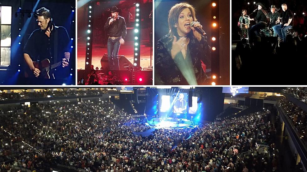 Blake Shelton Heroes and Friends Tour Delivered Saturday Night