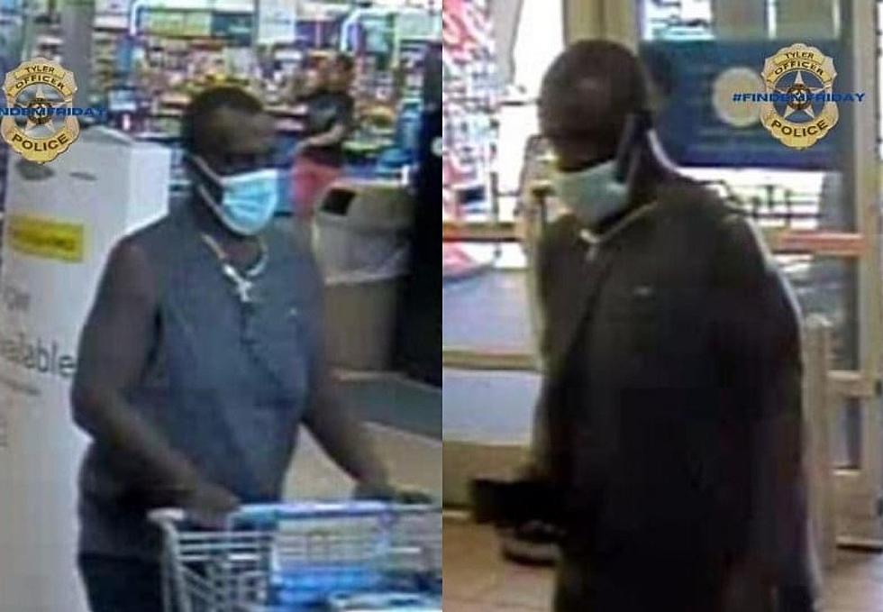 Tyler Police are Seeking a Man Who Stole from a Tyler Wal-Mart. Seen Him?