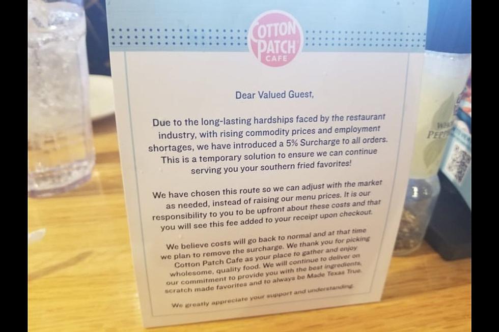 Cotton Patch Cafe in Tyler Now Charging a New Fee to Stay Alive