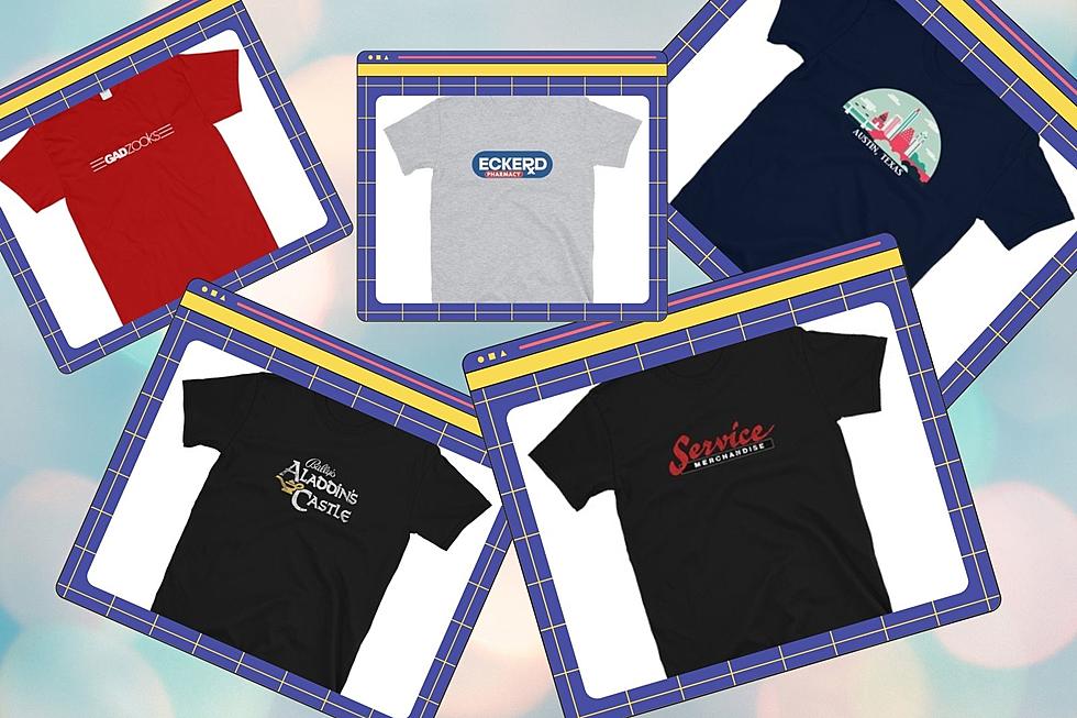 Remember Texas Road Trips or Big Shopping Sprees with These Old School T-Shirts