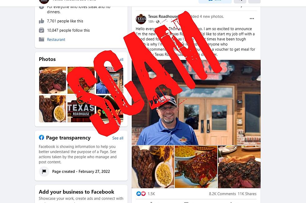 Beware of the Hundreds of Texas Roadhouse Scams on Facebook